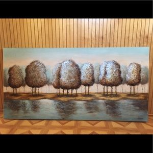Tree Landscape Canvas Painting